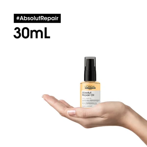 Óleo Reparador 10 em 1 L´ORÉAL PROFESSIONAL ABSOLUT REPAIR - 30ML - Imagem 2