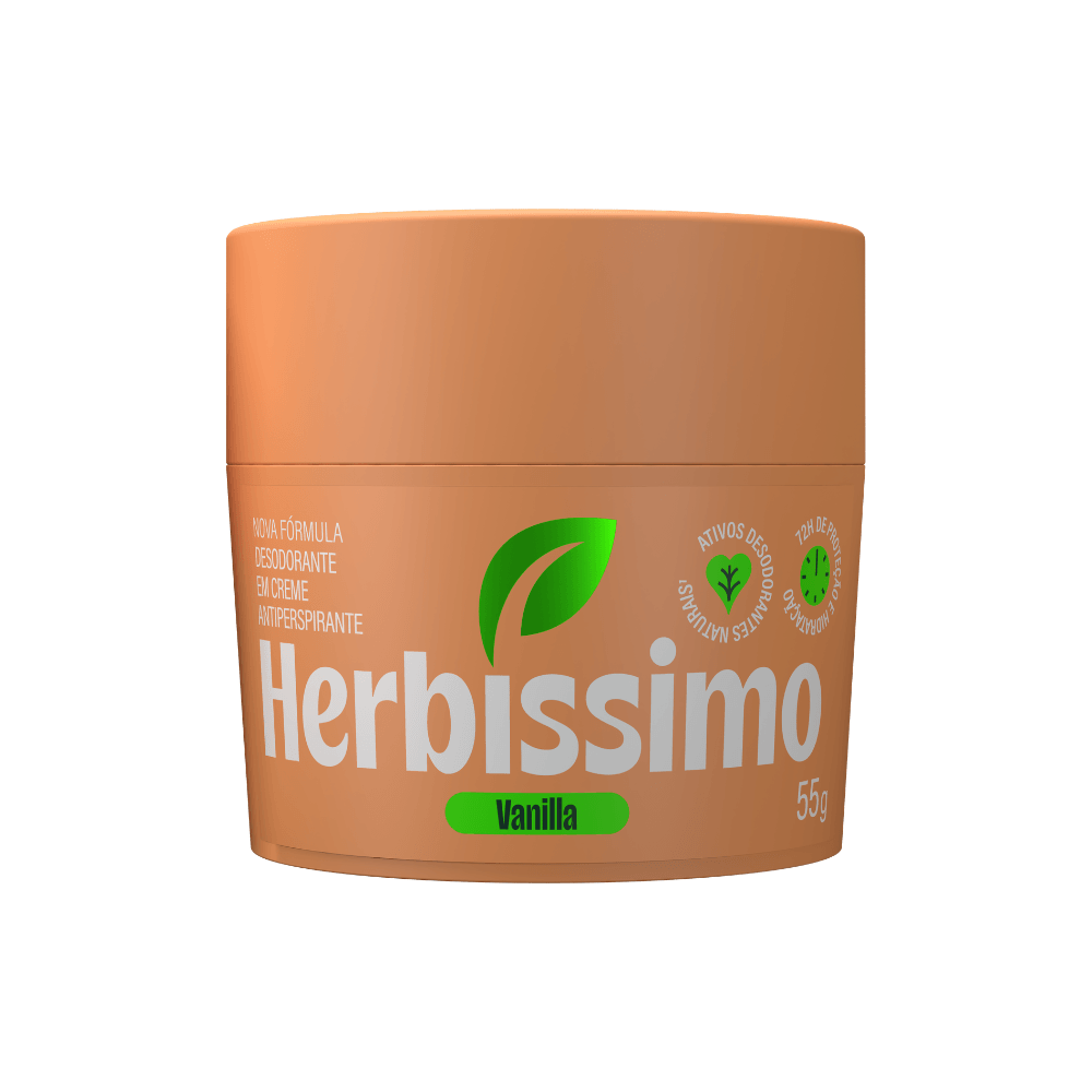 Desodorante em creme Herbíssimo Vanilla - 55g