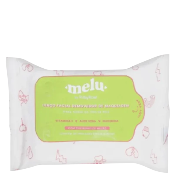 Lenço Facial Removedor de Maquiagem Melu - 155g