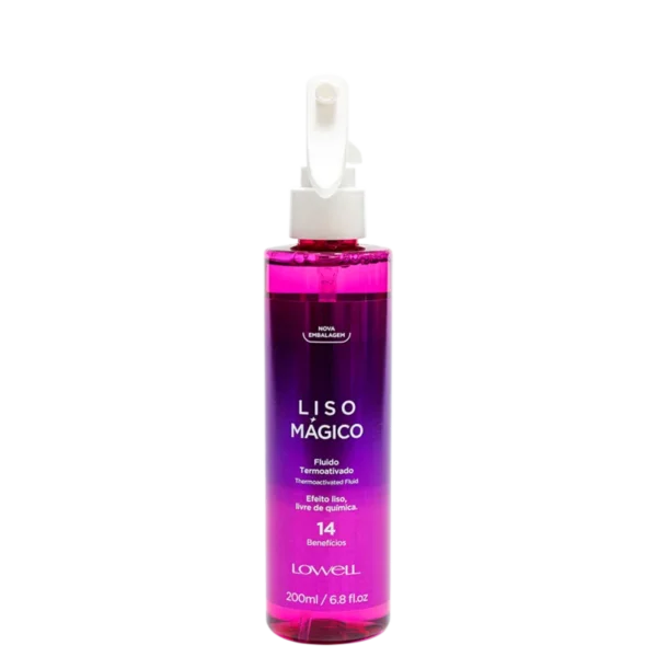 Lowell Liso Mágico Fluido Termoativado - 200ml