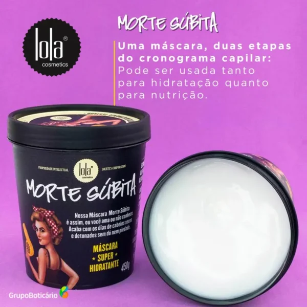 Máscara Morte Súbita Lola Cosmetics - 450g - Imagem 4
