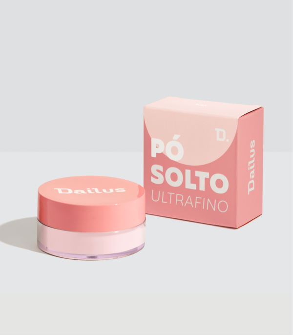 Pó Solto Ultrafino Rosa Dailus