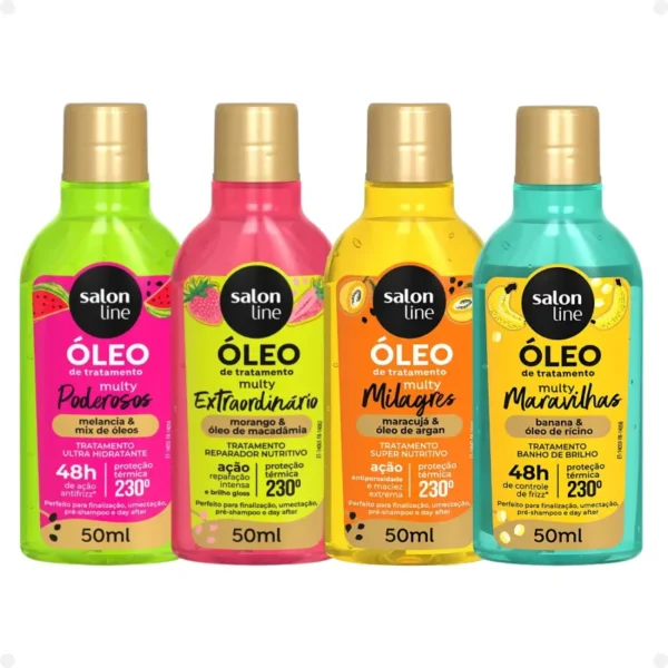 SALON LINE MULTY ÓLEO MORANGO - 50ML - Imagem 2