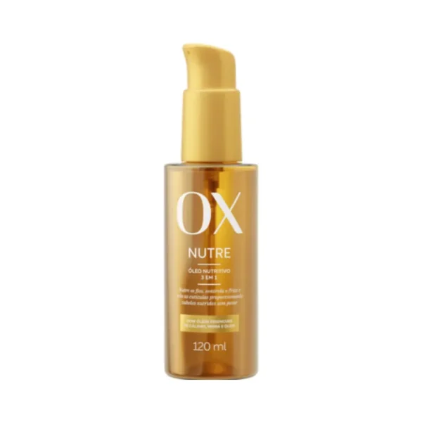 Óleo Nutritivo 3 Em 1 Ox Nutre - 120ml