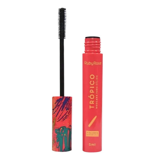 Máscara de Cílios Trópico Ruby Rose Volume e Alongamento - 5g
