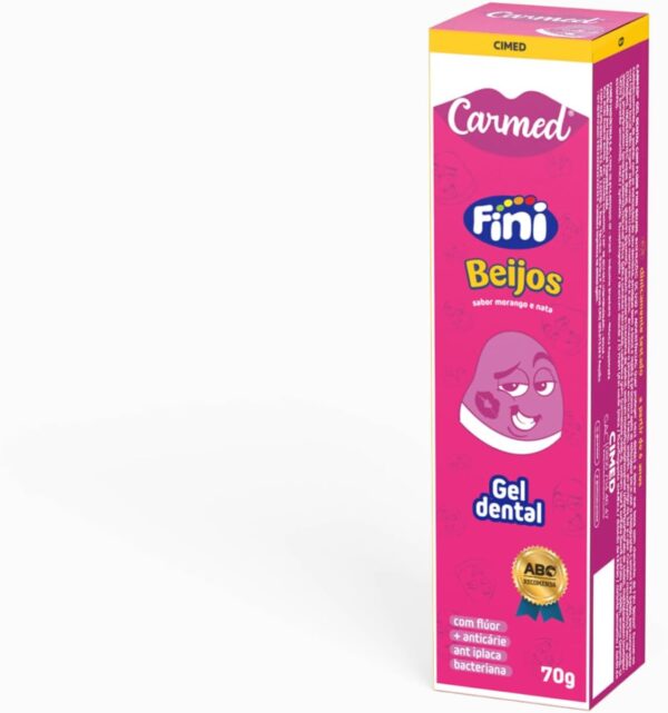 Kit Gel Dental Carmed Fini Beijos + Dentaduras - 70g - Imagem 6