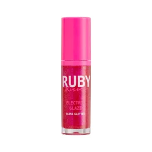 Gloss Glitter Eletric Glaze Ruby Kisses Fuchsia