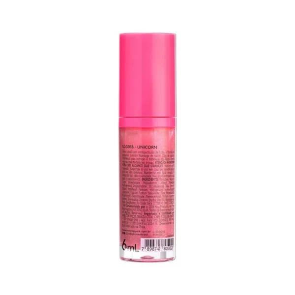 Gloss Glitter Eletric Glaze Ruby Kisses Unicorn - Imagem 5