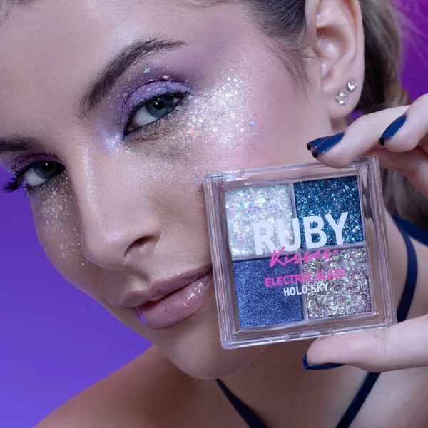 Paleta de Sombras Glitter Ruby Kisses Holo Sky - Imagem 3