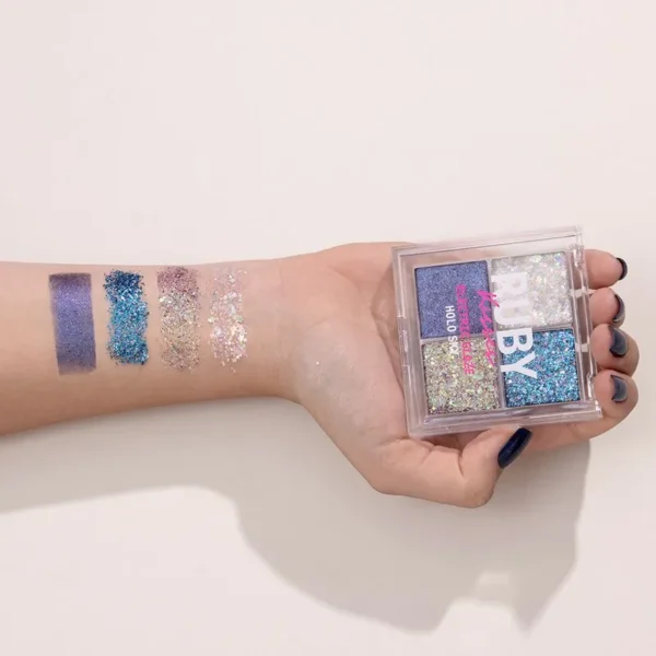 Paleta de Sombras Glitter Ruby Kisses Holo Sky - Imagem 4