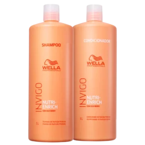 Kit Shampoo e Condicionador Wella Professionals Invigo Nutri-Enrich 1L - 2 produtos