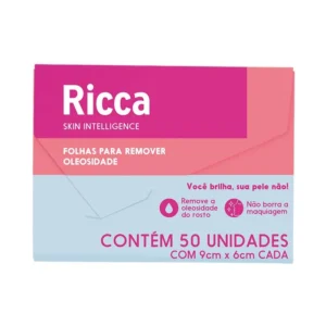 Lenço Removedor de Oleosidade Ricca - 50und