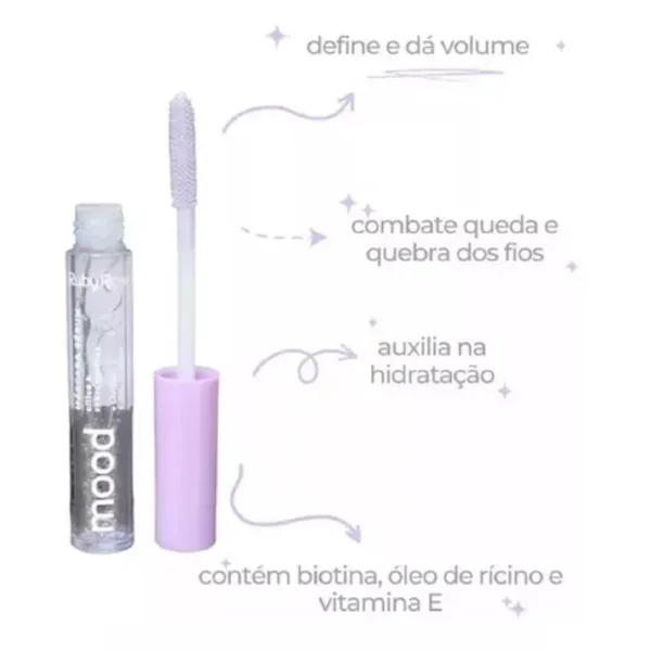 Máscara Sérum Cílios e Sobrancelha  Mood Ruby Rose - Imagem 3