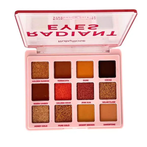 Paleta de Sombras Radiant Eyes Ruby Rose - Imagem 2