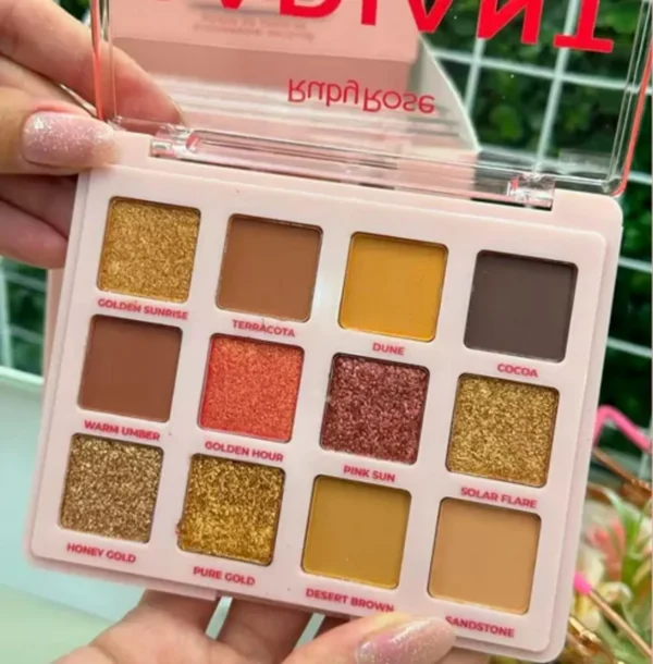 Paleta de Sombras Radiant Eyes Ruby Rose - Imagem 4