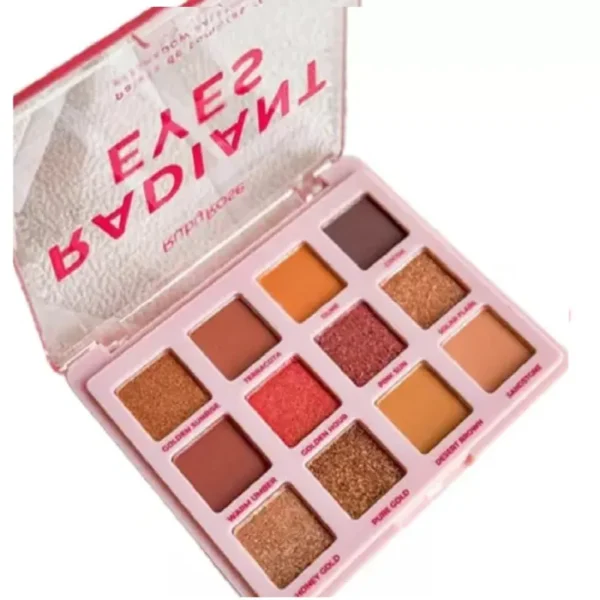 Paleta de Sombras Radiant Eyes Ruby Rose - Imagem 3