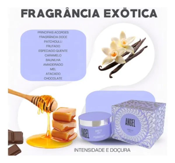 Body Cream Angel Isabelle La Belle - 200g - Imagem 2