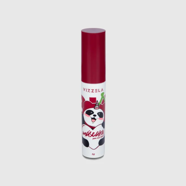 Máscara de Cílios Vizzela No Panda Big Cherry - Bordô - Imagem 3