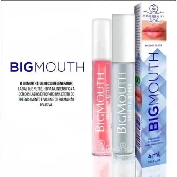 Gloss Big Mouth Phállebeauty- Rosa - Imagem 3