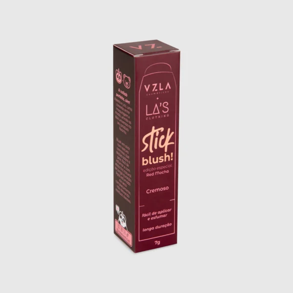 Blush Stick Red Mocha Vizzela + La´s - Imagem 4