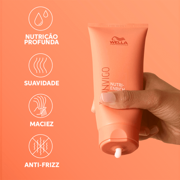 Condicionador Invigo Nutri Enrich Wella Professionals - 200ml - Imagem 3