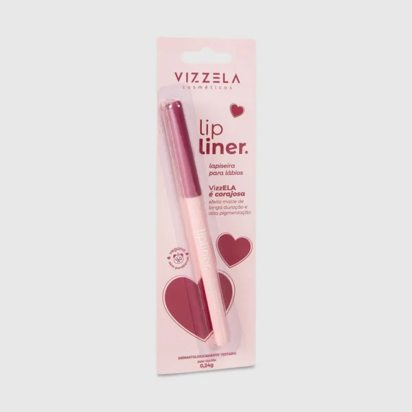 Lapiseira Labial Vizzela é Corajosa - cor 02