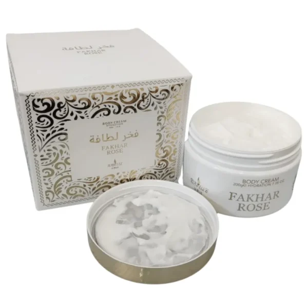 Body Cream Fakhar Rose de Isabelle La Belle - 200g - Imagem 2