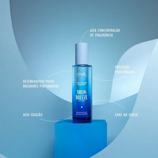 Perfume Mist Skelt Milos Breeze - 100ml - Imagem 4