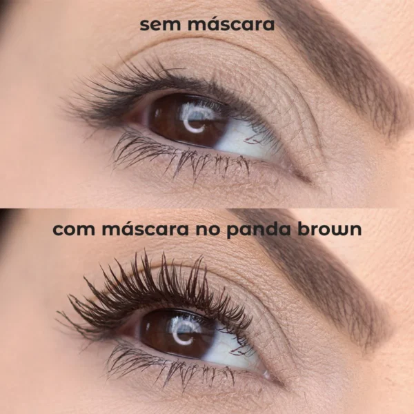 Máscara de Cílios Vizzela  No Panda Brown - Imagem 7