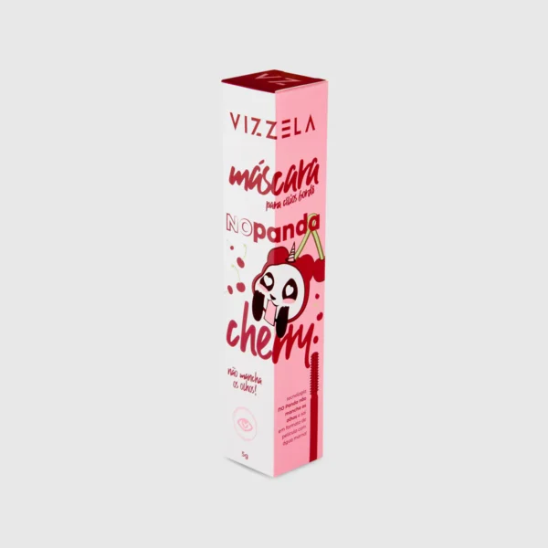 Máscara de Cílios Vizzela No Panda Cherry - Bordô - Imagem 2