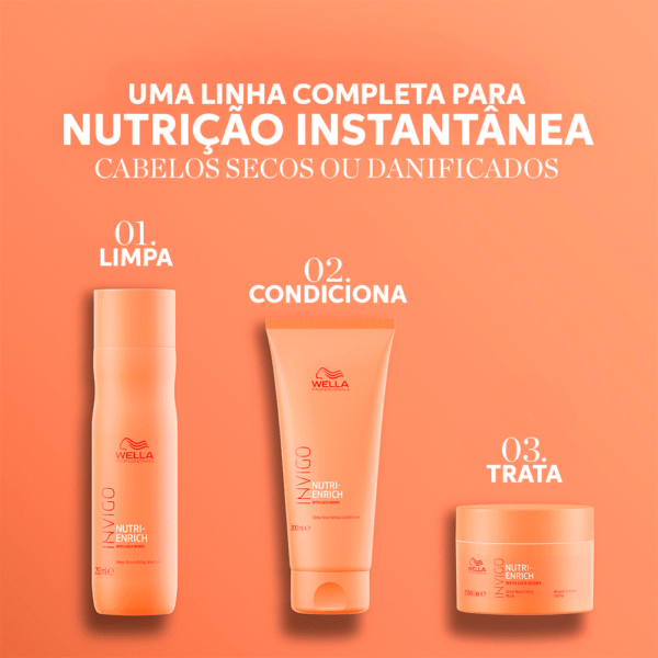 Shampoo Invigo Nutri Enrich Wella Professionals - 250ml - Imagem 9