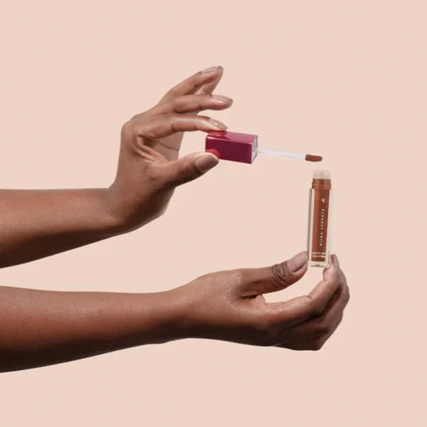 Batom Líquido Niina Secrets Skinny Matte Castanho Begônia - 5ml - Imagem 5