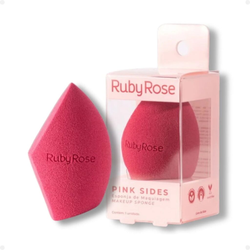 Esponja de Maquiagem Pink Sides Ruby Rose HB-A7006