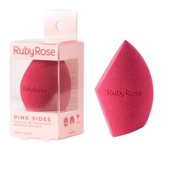 Esponja de Maquiagem Pink Sides Ruby Rose HB-A7006 - Imagem 3