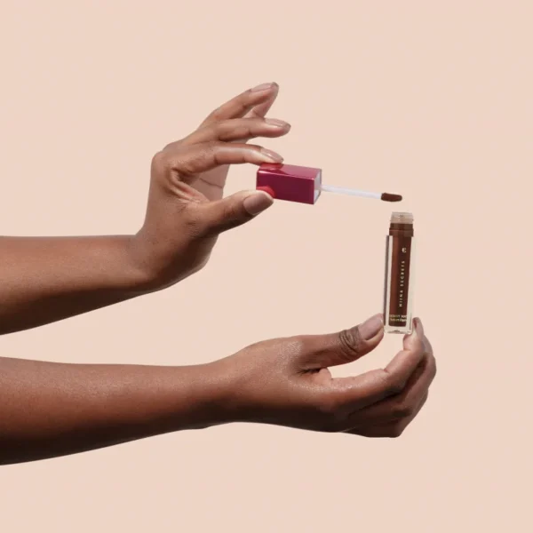 Batom Líquido Niina Secrets Skinny Matte Marrom Lírio - 5ml - Imagem 4
