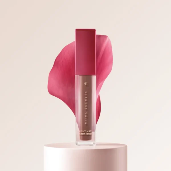 Batom Líquido Niina Secrets Skinny Matte Rosa Lótus - 5ml - Imagem 3