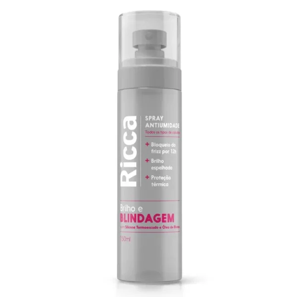 Spray Antiumidade Ricca Brilho e Blindagem - 150ml