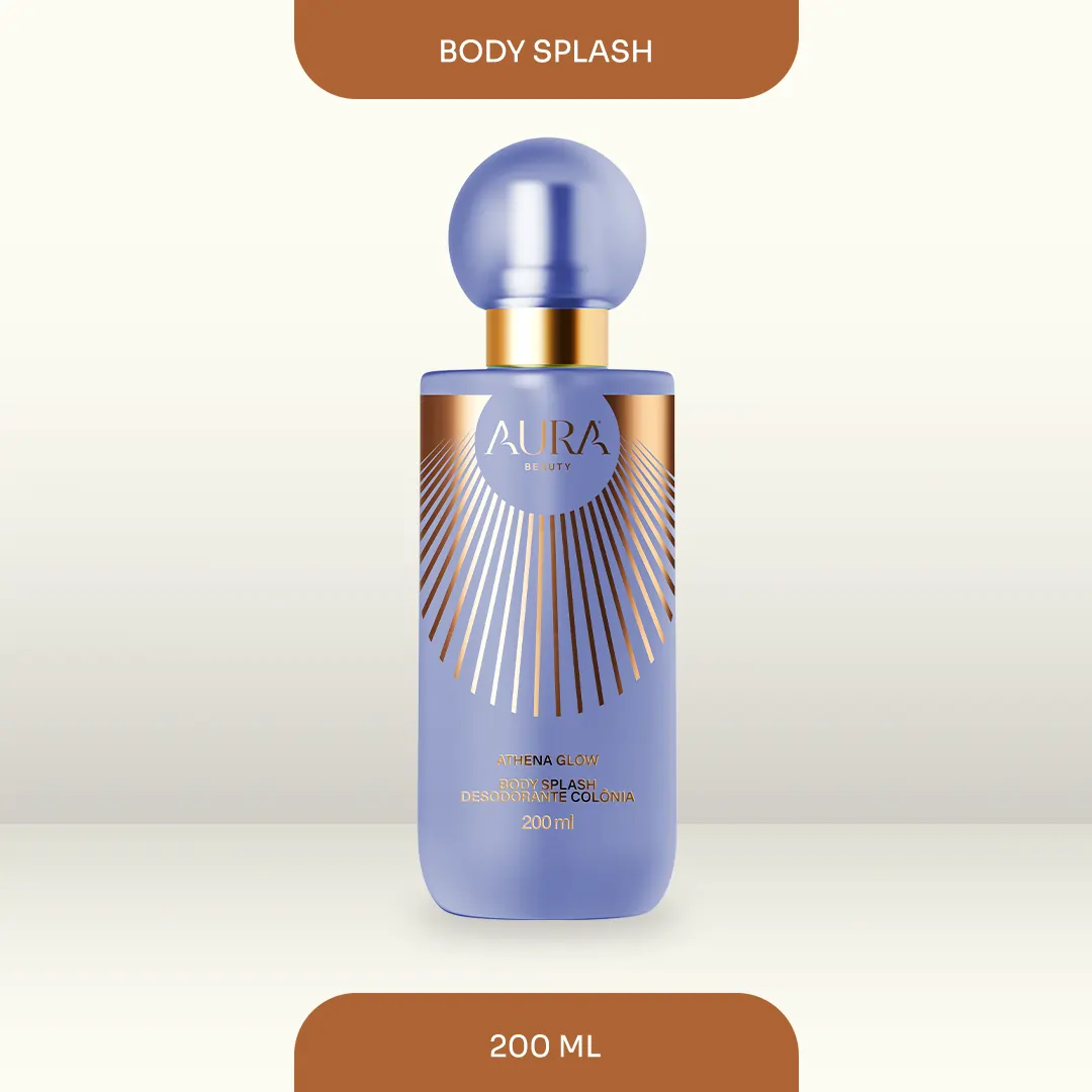 Body Splash Aura Beauty Athena Glow 200ml
