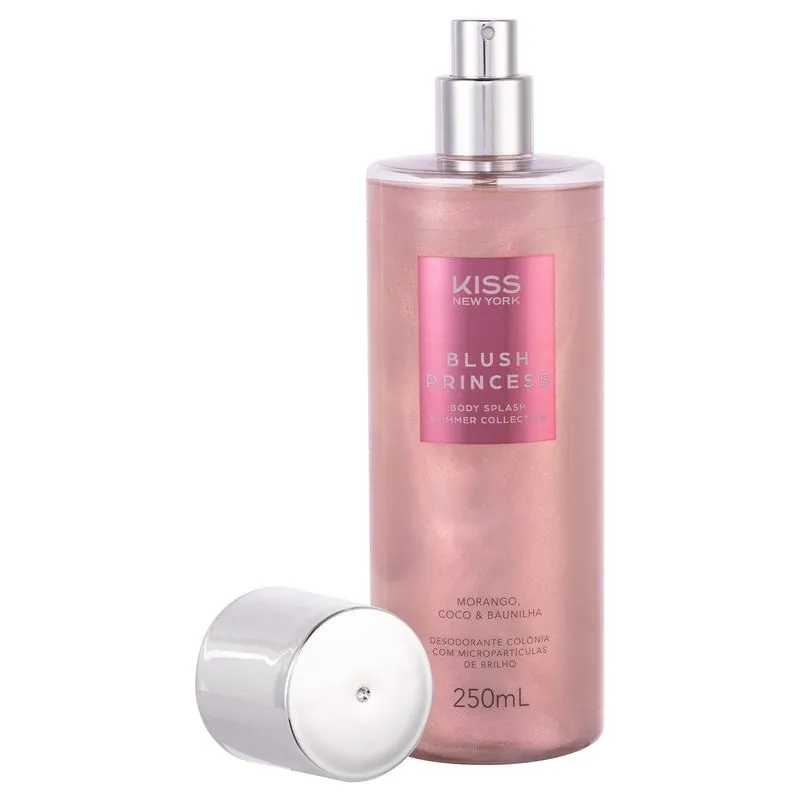 Body Splash Kiss New York Shimmer Collection Blush Princess - Imagem 2