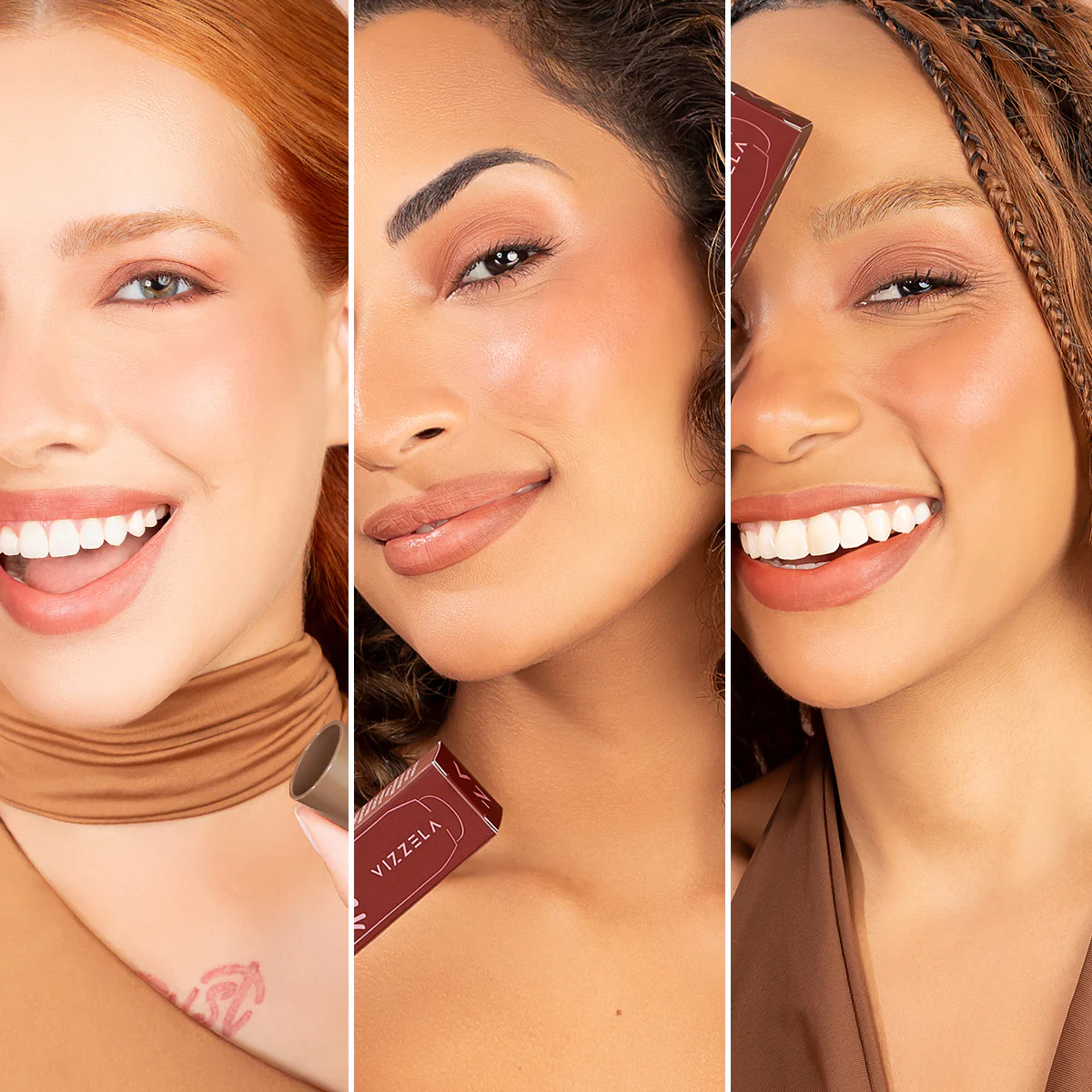 Blush Stick Vizzela Cinnamon - Imagem 4