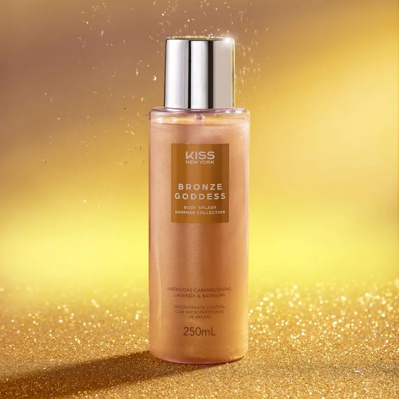 Body Splash Kiss New York Shimmer Collection Bronze Goddess - Imagem 3