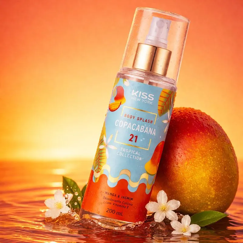 Body Splash Kiss New York Tropical Collecction Copacabana 21 - Imagem 3
