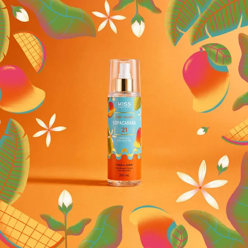 Body Splash Kiss New York Tropical Collecction Copacabana 21 - Imagem 5