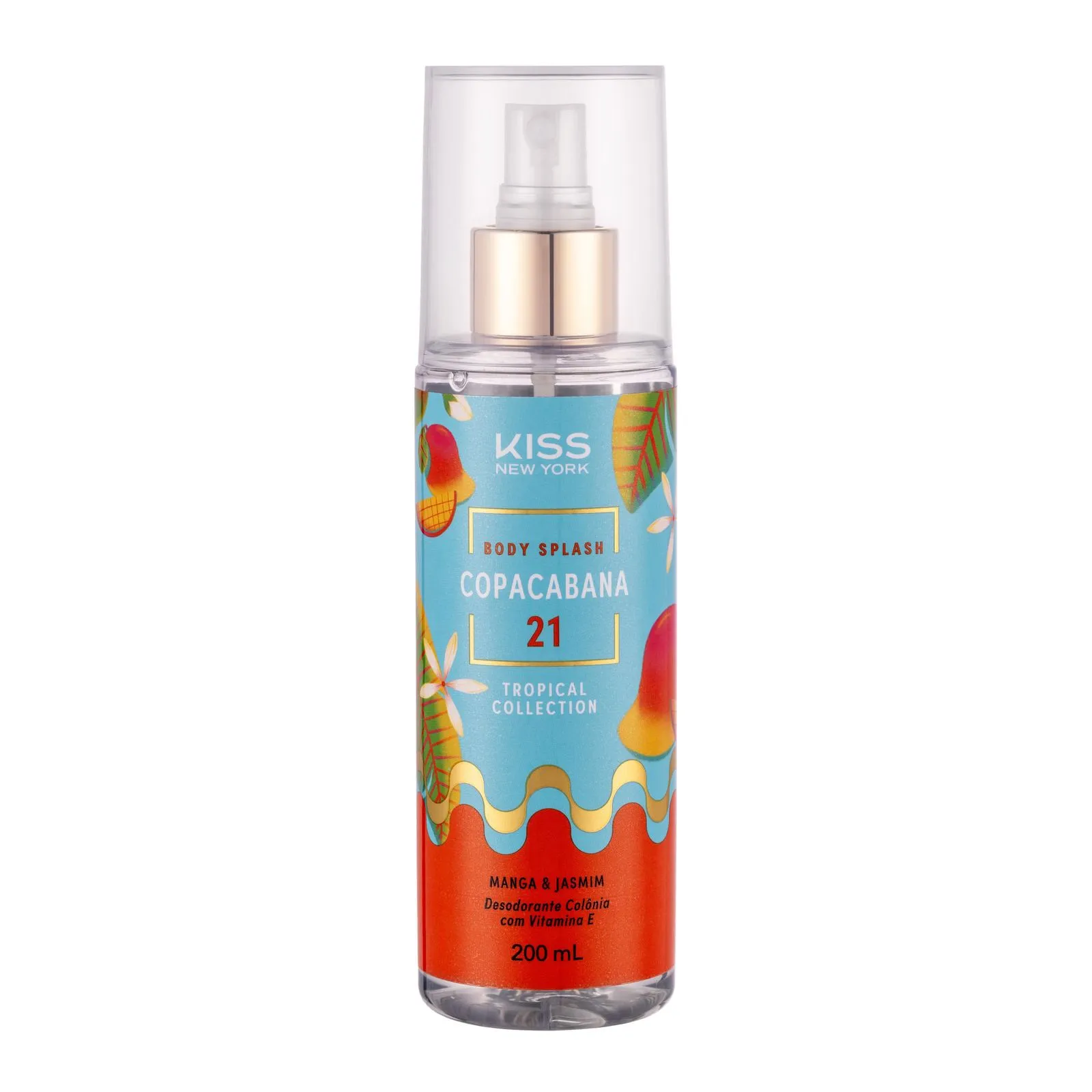 Body Splash Kiss New York Tropical Collecction Copacabana 21