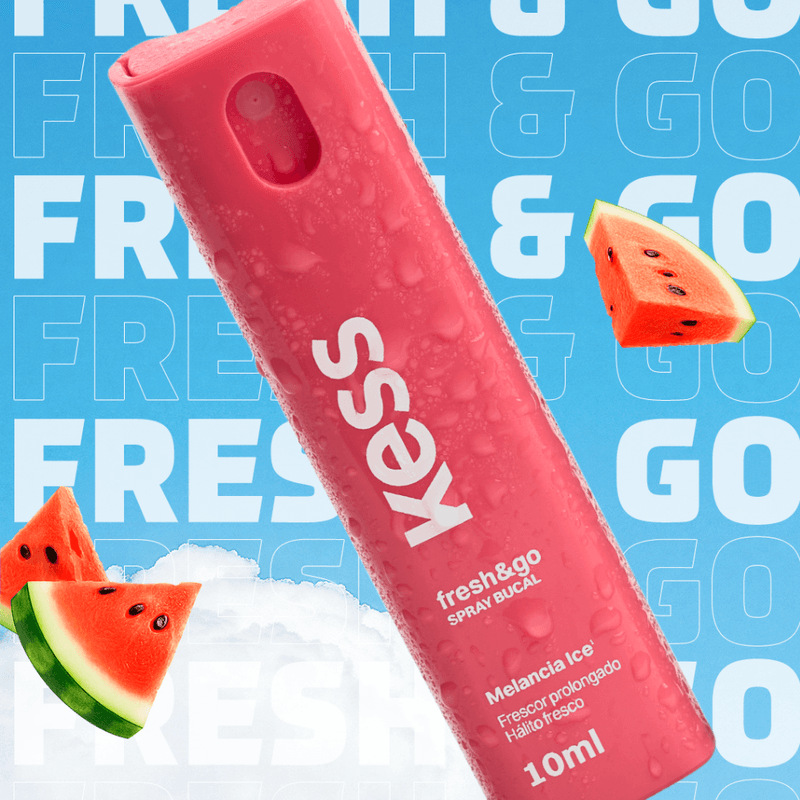 Spray Bucal Kess Fresh&Go Melancia Ice - Imagem 2