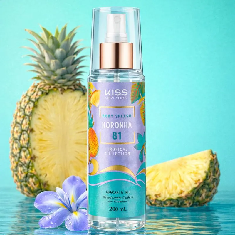 Body Splash Kiss New York Tropical Collection Noronha 81 - Imagem 5