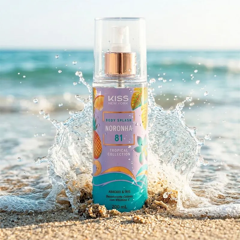 Body Splash Kiss New York Tropical Collection Noronha 81 - Imagem 3