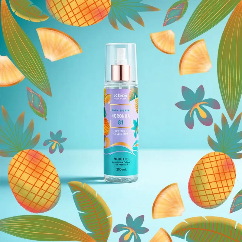 Body Splash Kiss New York Tropical Collection Noronha 81 - Imagem 4