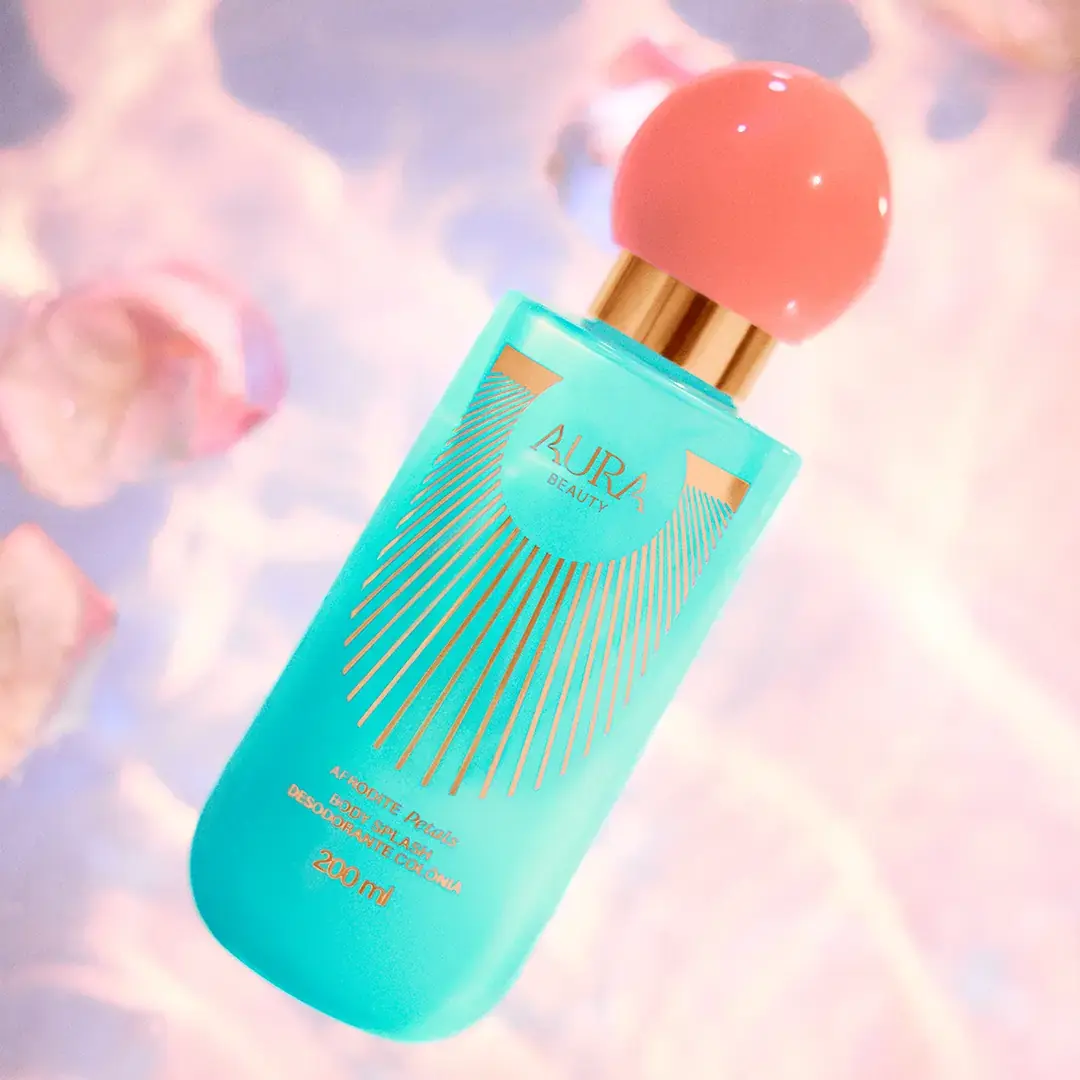 Body Splash Aura Beauty Afrodite Petals 200ml - Imagem 3