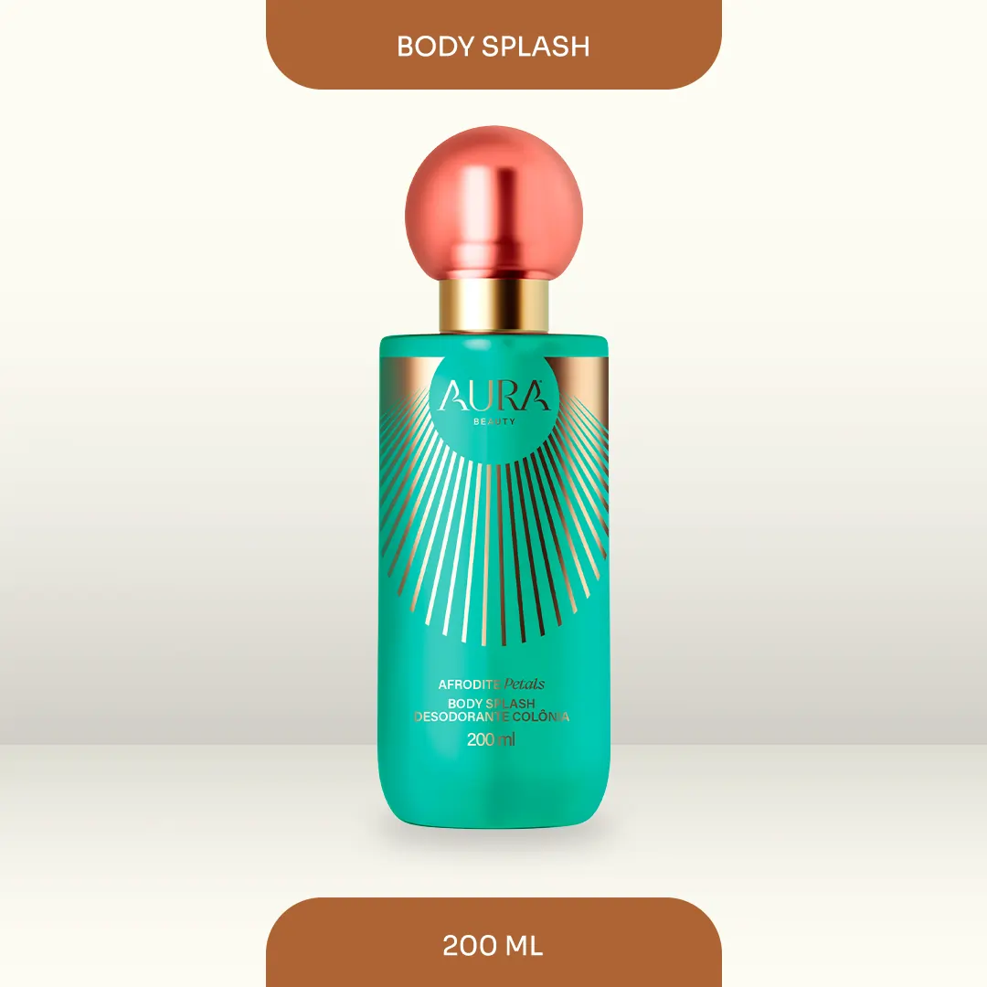 Body Splash Aura Beauty Afrodite Petals 200ml